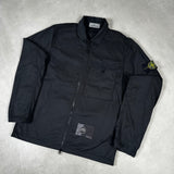 Supima Cotton Overshirt Black