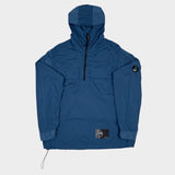 Chrome Hooded Lens Smock Blue