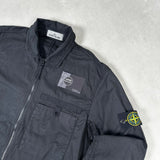Supima Cotton Overshirt Black