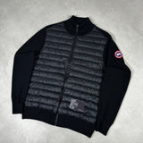 Hybridge Knit Packable Hybrid Jacket Black