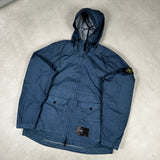 Membrana 3L TC Hooded Jacket Navy