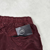 Nylon Metal Swim Shorts Burgundy