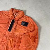 Uneven Pigment Dyed Nylon Smeriglia Set Orange