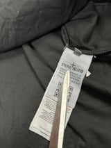 Canvas Cotton Hooded Smock Black