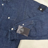 Denim Research Bull Denim Overshirt Indigo Blue