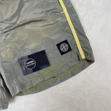 Nylon Metal Swim Shorts Yellow