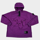 Multipocket Utility Smock Purple