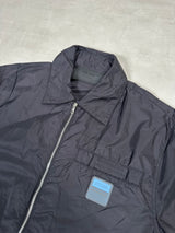 Nylon Tech Overshirt Black