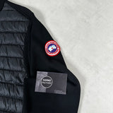 Hybridge Knit Packable Hybrid Jacket Black