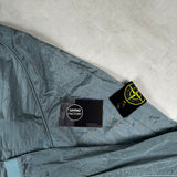 Econyl Nylon Metal Overshirt Light Blue