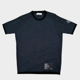 Cotton Knit T - Shirt Navy