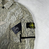 Naslan Rain Camo Overshirt Beige