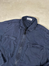 Garment Dyed Overshirt Navy