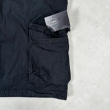 Garment Dyed Utility Pocket Overshirt Black