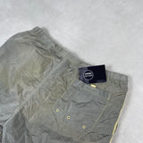 Nylon Metal Swim Shorts Yellow
