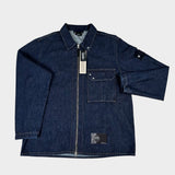 Denim Research Indigo Zip Overshirt Blue
