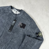 Hand Corrosion Sweatshirt Grey