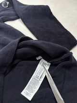 Chenille Knit Lens Jumper Navy