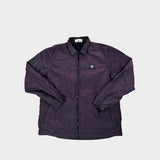 Seersucker Nylon Weft Overshirt Purple