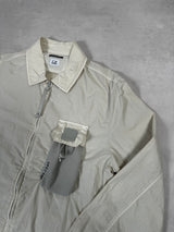 Metropolis Series Flatt Nylon Overshirt Cream