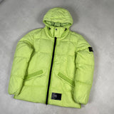 Crinkle Reps NY Down Jacket Lime Green