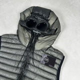 D.D. Shell Goggle Hooded Gilet Green