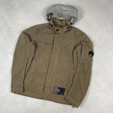 Chrome Re-Colour Hooded Jacket Olive