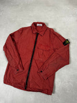 Garment Dyed Overshirt Coral