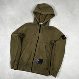 Full Zip Hoodie Brown