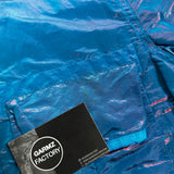 Nylon Metal Weft Overshirt Blue & Pink