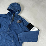 Denim Research Hollow Fibre Nylon Indigo - TC Marmo Corrosion Smock Blue