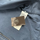 Washed Canvas Overshirt Blue