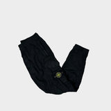 Compass Patch Cargo Trousers Black