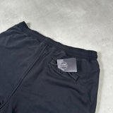 Cotton Sweat Cargo Shorts Black