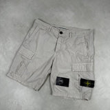 SL Fit Cargo Shorts Beige