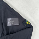 1/4 Zip Pop Ripstop Smock Black