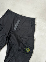 Cotton Loose Fit Cargo Pants Black