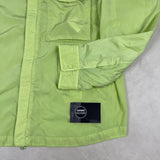Chrome-R Pocket Overshirt Lime