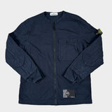 Garment Dyed Ripstop Overshirt Navy