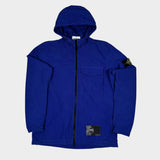 Naslan Light Hooded Overshirt Blue