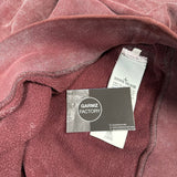 Hand Corrosion Sweatshirt Burgundy