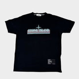 Tricomia Print T - Shirt Black