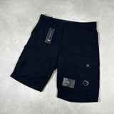 Emporio Armani Lens Cargo Shorts Navy