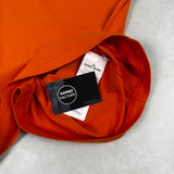 Compass Patch Logo T - Shirt Orange