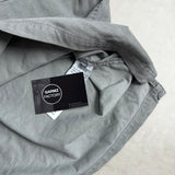 1/2 Zip Corduroy Overshirt Grey