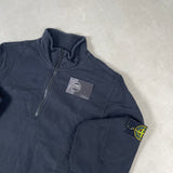 1/4 Zip Sweatshirt Black
