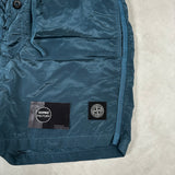 Nylon Metal Swim Shorts Blue