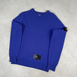 Lambswool Knitted Jumper Periwinkle Blue