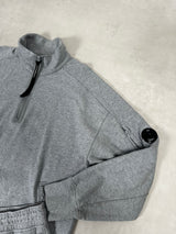 1/4 Zip & Shorts Full Set Grey