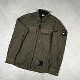Taylon L Zip Overshirt Khaki